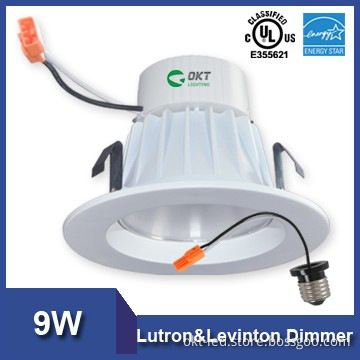 4\'\' retrofit kits 9w 650lm 0-10v dimmer